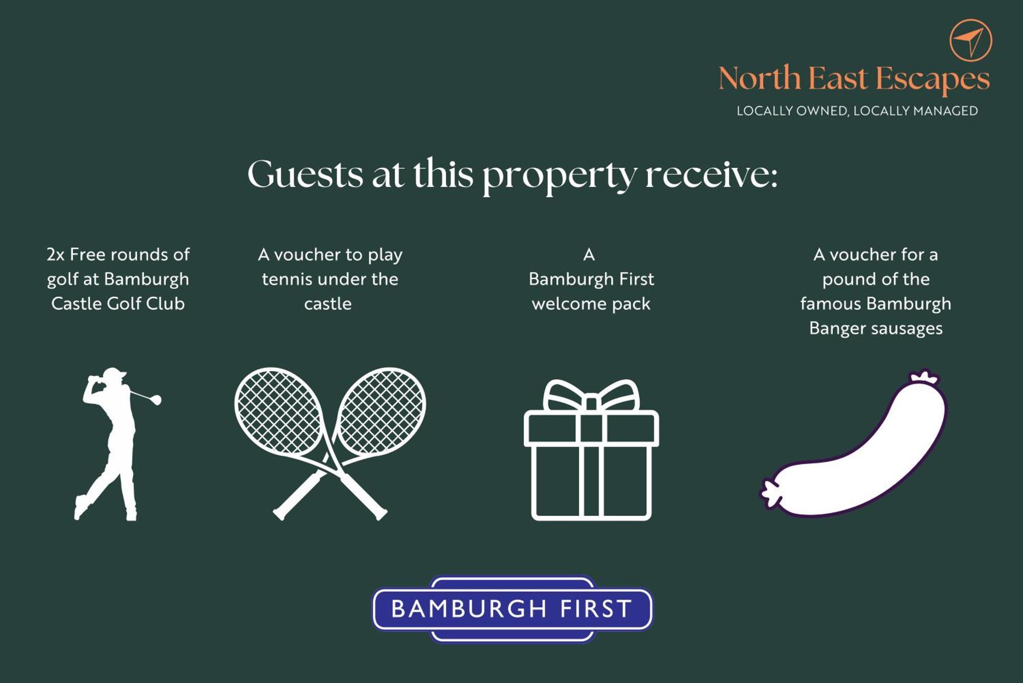Babbling Burn Cottage - North East Escapes แบมบะระ ภายนอก รูปภาพ